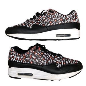 Rare 2018 Nike Air Max 1 Just Do It Pack Black Size 8.5